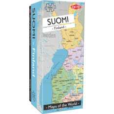 Tactic Maps of the World Puzzle, Finland 1000p palapeli
