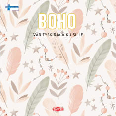 Tactic BOHO värityskirja aikuisille