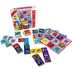 Tactic 3-in-1 Transformers Lotto, Domino, Memo game