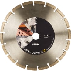 Mirka Diamond 230x22mm segmentoitu timanttilaikka