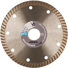 Mirka Diamond Pro TWF 125x22,2mm timanttilaikka