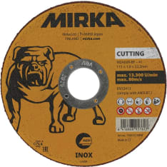 Mirka M2A30R-BF Inox 125x2.0x22.2mm cutting disc