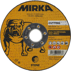 Mirka 125x2,5x22,2mm kivi/betoni katkaisulaikka
