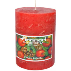 Finnmari Jouluruusu 7,5 x 10 cm pöytäkynttilä