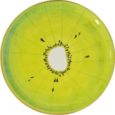 Finnmari Kiwi ceramic plate