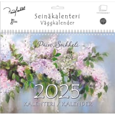 Linnapaperi Päivi Soikkeli 2025 seinäkalenteri