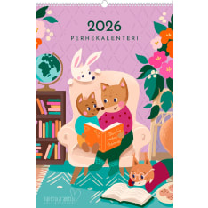Paper Caramel 2026 family calendar