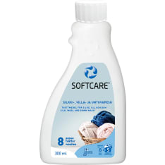 Softcare 300 ml silkki-, villa- ja untuvapesu