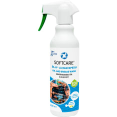 Softcare 500 ml öljy- ja rasvapesu