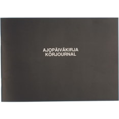 Plastipap horizontal black driving diary