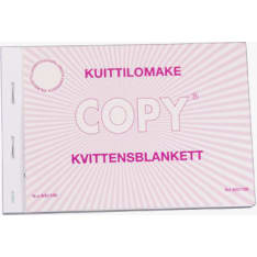 Plastipap C6 vaaka kuittilomake