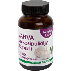 Vahva 90 kpl valkosipuliöljykapseli
