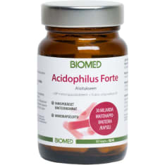 Biomed Acidophilus Forte 30 kaps. ravintolisä