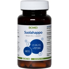 Biomed Hydrochloric acid 30 caps. dietary supplement