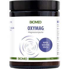 Biomed OxyMag Magnesiumjauhe 50 g ravintolisä
