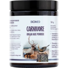 Biomed Carnivore 50g sisäelinjauhe ravintolisä