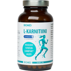 Biomed L-Karnitiini 120 kaps. - Carnipure ravintolisä