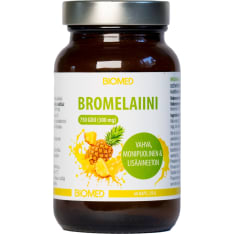 Biomed Bromelaiini entsyymivalmiste 60 kaps ravintolisä
