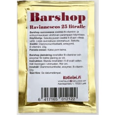 Barshop viinihiivan ravinneseos 22g
