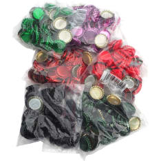 Pretty crown caps 80 pcs