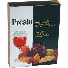 Presto fermentation kit for home wine