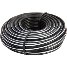 M+ 2x1,5mm 10m musta sähköjohto