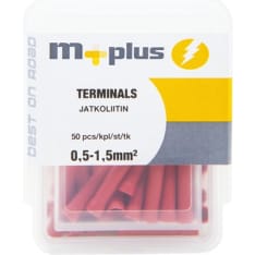M+ punainen 0,5-1,5mm2 50kpl jatkoliitin