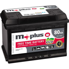 M+ Eco 80Ah SMF 720A vapaa-ajan akku