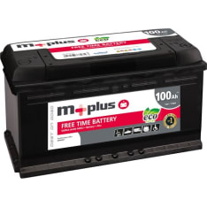 M+ Eco 100Ah SMF 760A vapaa-ajan akku
