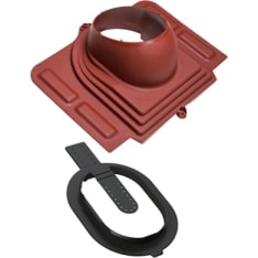 Vilpe red tin roof penetration set
