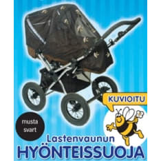 Pikku-Piia kuvioitu hyönteissuoja vaunuihin