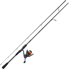 Patriot Shadow 244cm 15-45g open reel combo with fibre line