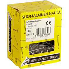 Koskensaari 50x21 1kg clear wire nail