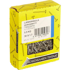 Koskensaaren 30x1,7 0,5kg sähkösinkitty lankanaula