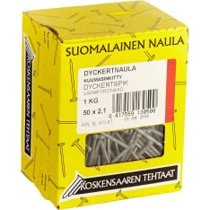 Koskensaari 50x2.1 1kg hot-dip galvanized dyckert nail