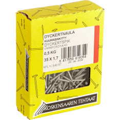 Koskensaari 35x1.7 0.5kg hot-dip galvanized dyckert nail