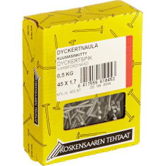Koskensaari 45x1.7 0.5kg hot-dip galvanized dyckert nail