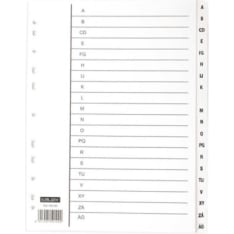 Lyreco A4 kartonki A-Ö hakemisto