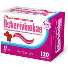 Via Naturale Osterivinokas 120 tabl. ravintolisä