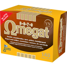 Omegat Omegat 3-6-7-9 140 kaps. ravintolisä