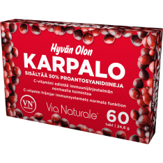 Hyvän Olon Karpalo 60 tabl ravintolisä