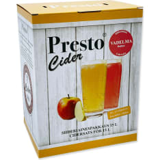 Presto raspberry cider ingredient