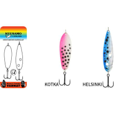 Kuusamo Meritaimen Narraajat lusikkauistinsetti