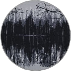 Kotoilu Niihamanjärvi round carpet