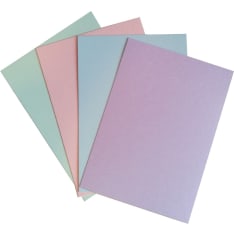 Color paper assortment A4 pastel 40pcs