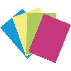 JK Primeco 40 pcs A6 trend assortment cardboard