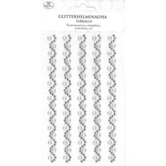 Rhinestone sticker ribbon Elegance