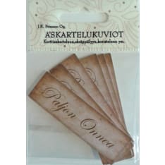 Die cut Paljon onnea nostalgia 6pcs