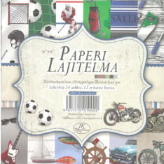 Paper assotrment 6x6 Harrastukset