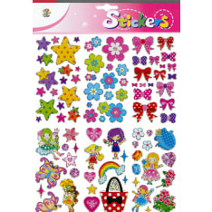 Giant sticker Girls